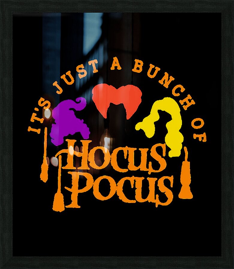 Hocus pocus 29 Picture Frame print