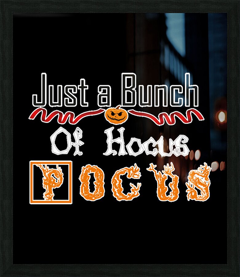 Hocus pocus 32 Picture Frame print