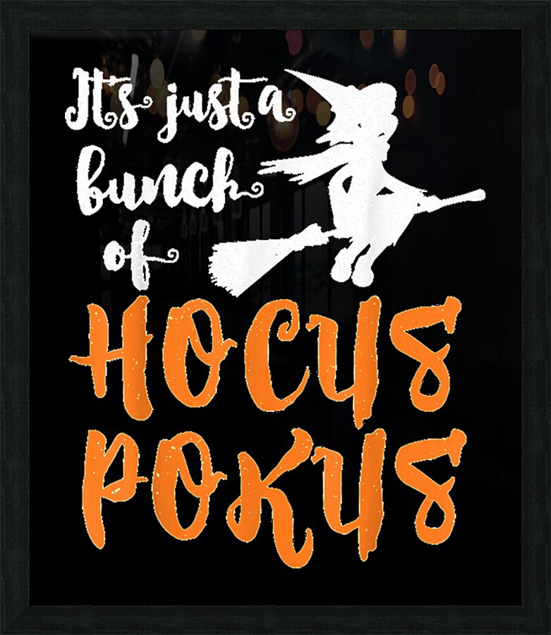 Hocus pocus 35 Picture Frame print