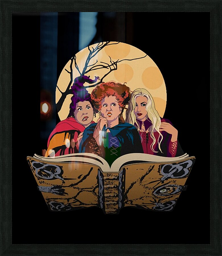 Hocus pocus 37 Picture Frame print