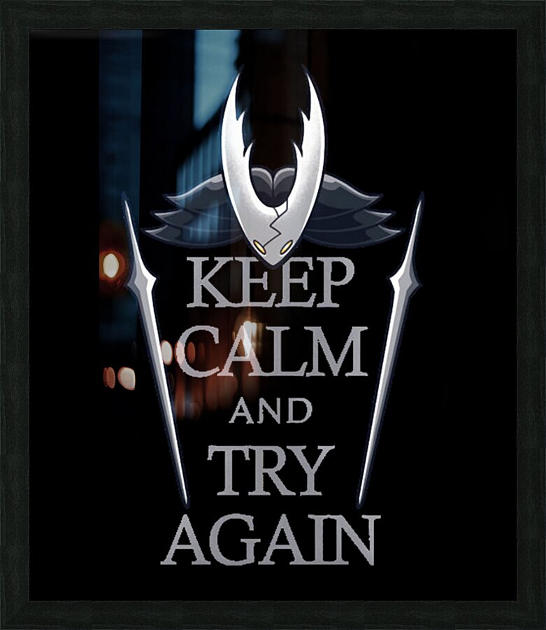 Hollow Knight 21 Picture Frame print