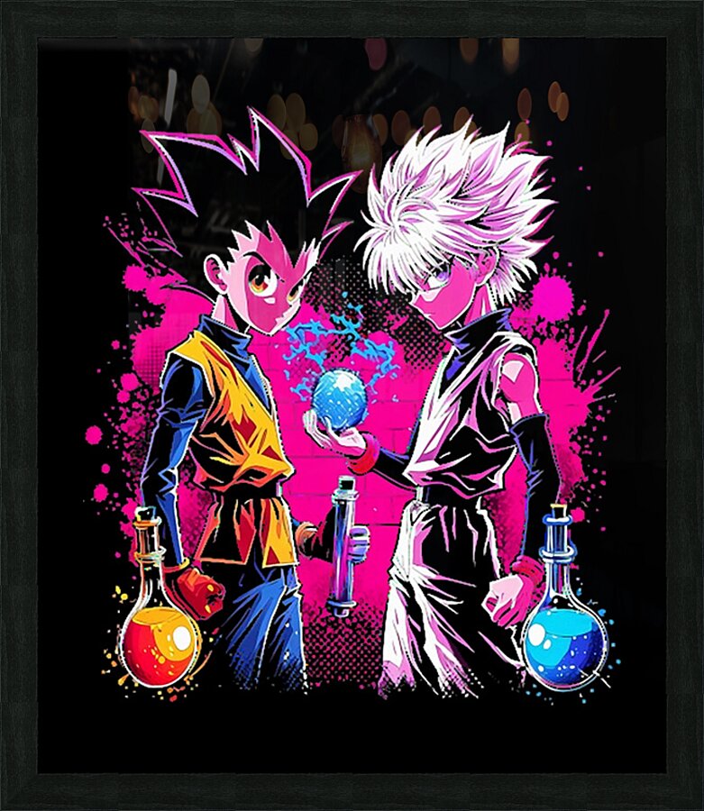 Hunter × Hunter 10 Picture Frame print