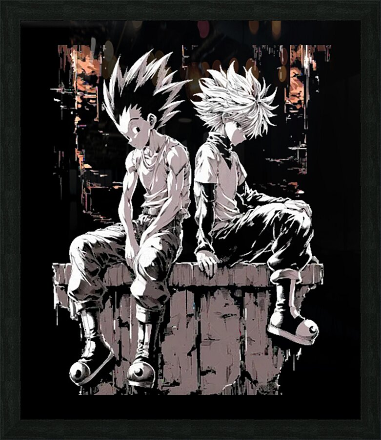 Hunter × Hunter 14 Picture Frame print