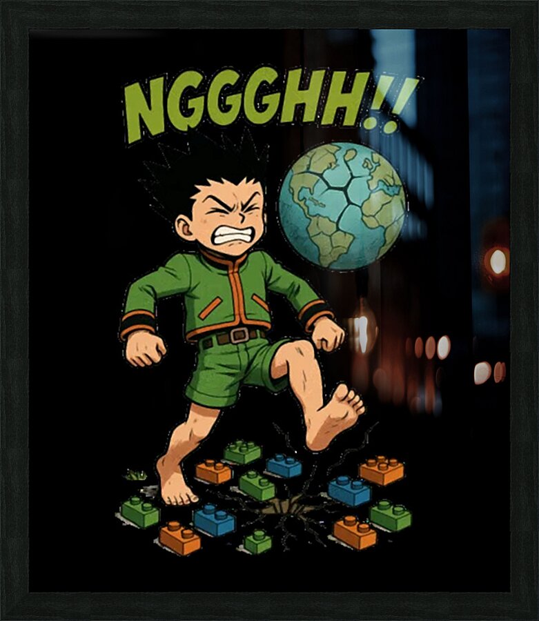Hunter × Hunter 41 Picture Frame print
