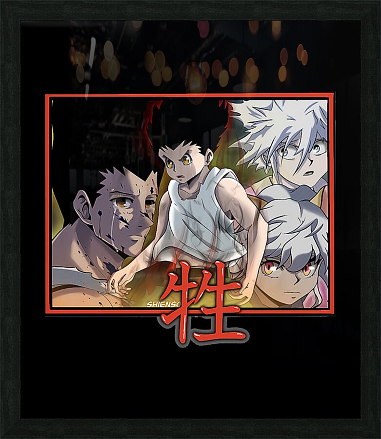Hunter × Hunter 4 Picture Frame print