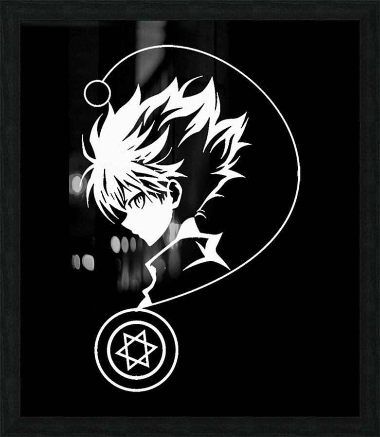 Hunter × Hunter 9 Picture Frame print