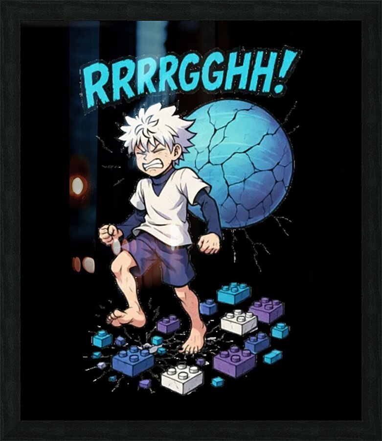 Hunter × Hunter 10 Picture Frame print