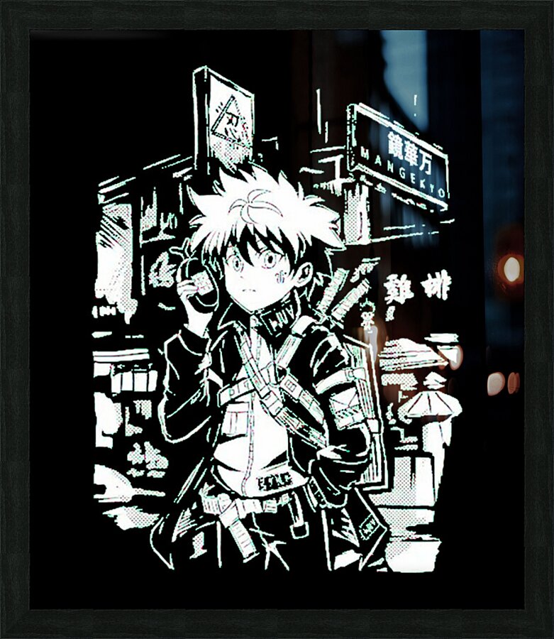 Hunter × Hunter 11 Picture Frame print
