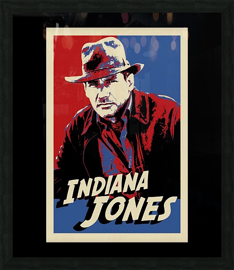 Indiana Jones 21 Picture Frame print