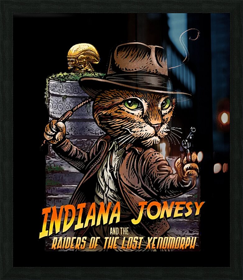 Indiana Jones 66 Picture Frame print