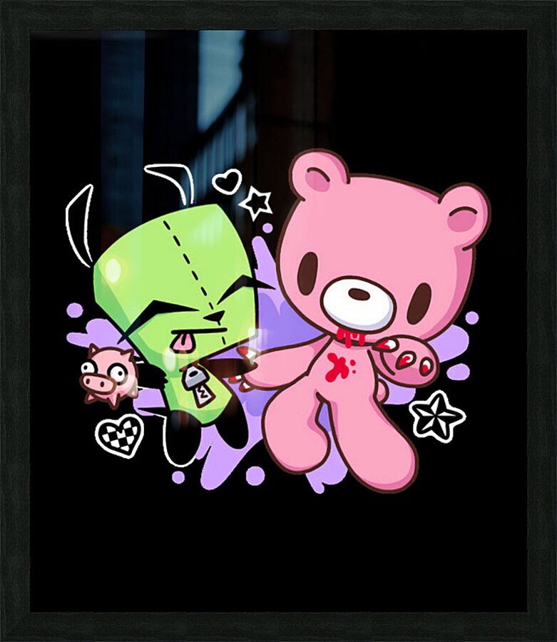 Invader Zim 4 Picture Frame print