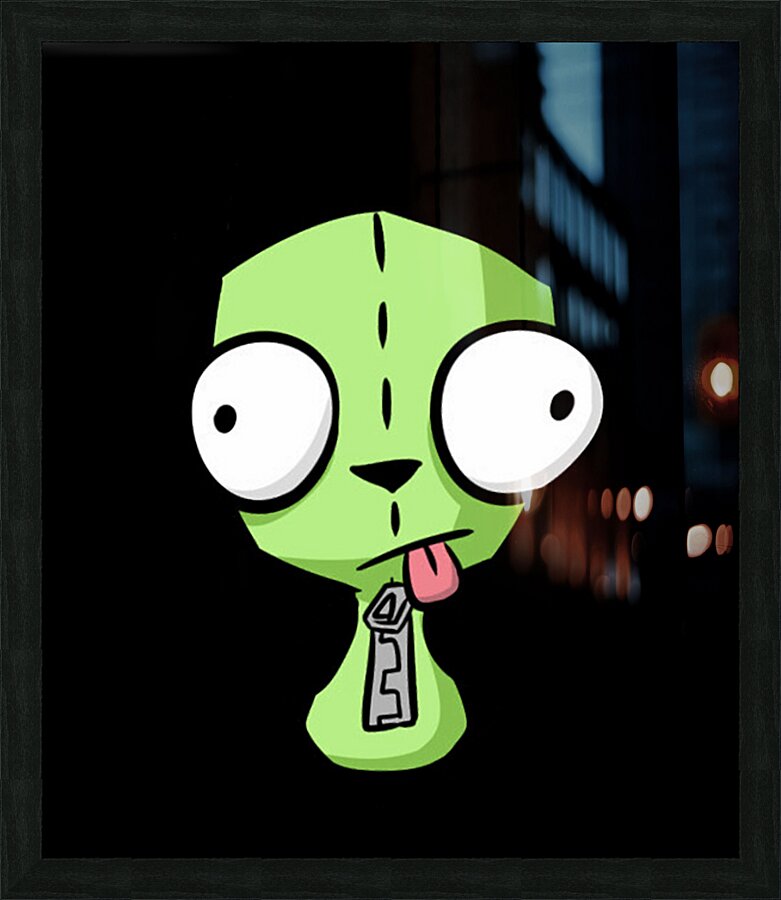 Invader Zim 61 Picture Frame print