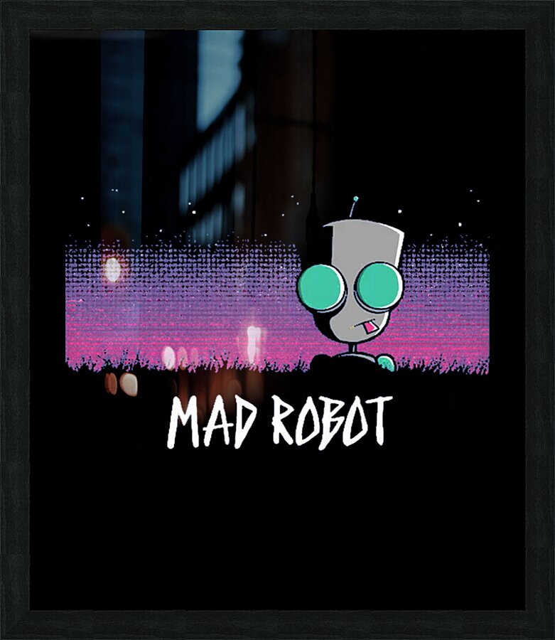 Invader Zim 13 Picture Frame print