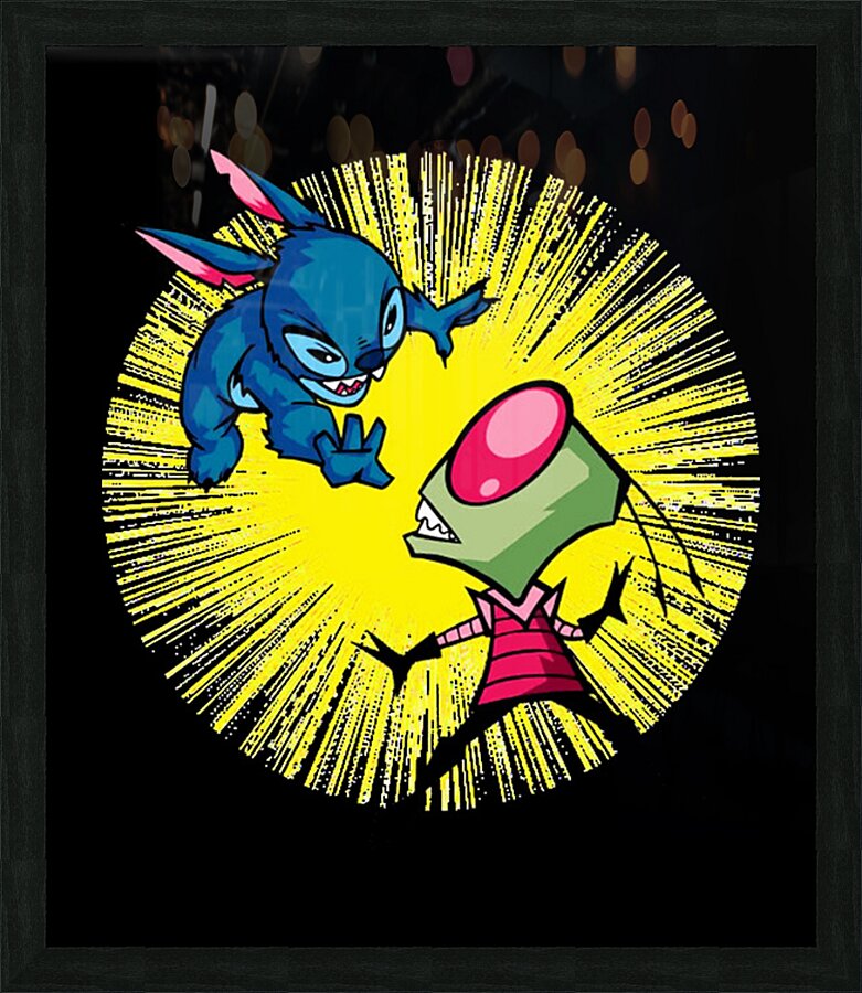 Invader Zim 30 Picture Frame print