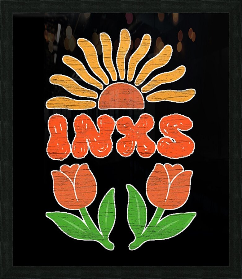 INXS 2 Picture Frame print