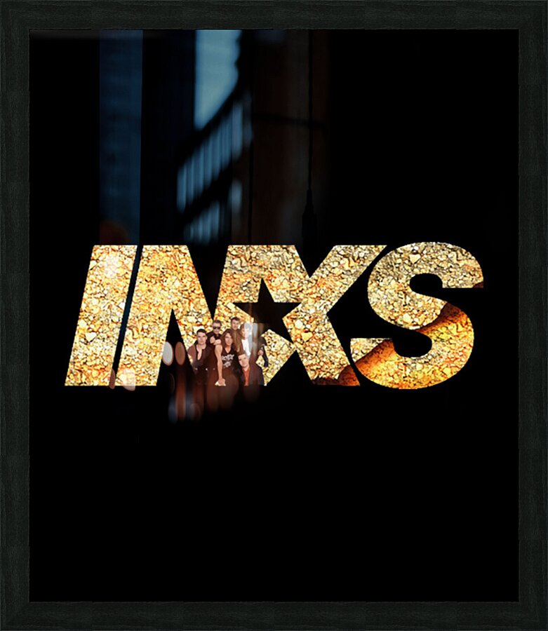 INXS 8 Picture Frame print