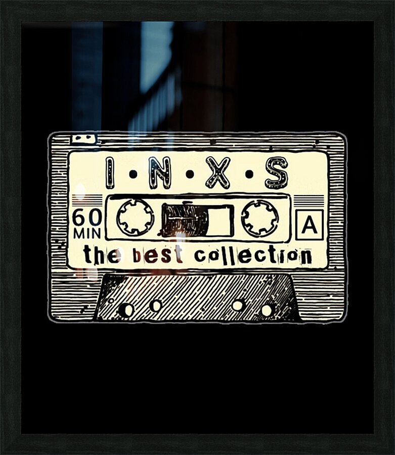 INXS 16 Picture Frame print