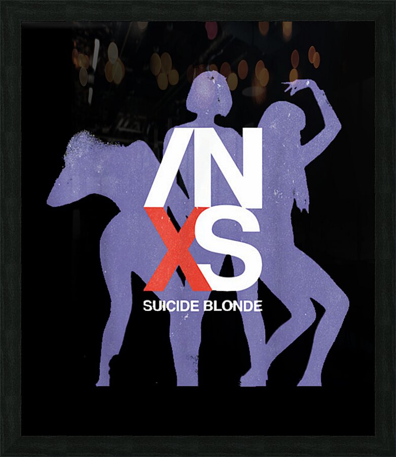 INXS 18 Picture Frame print