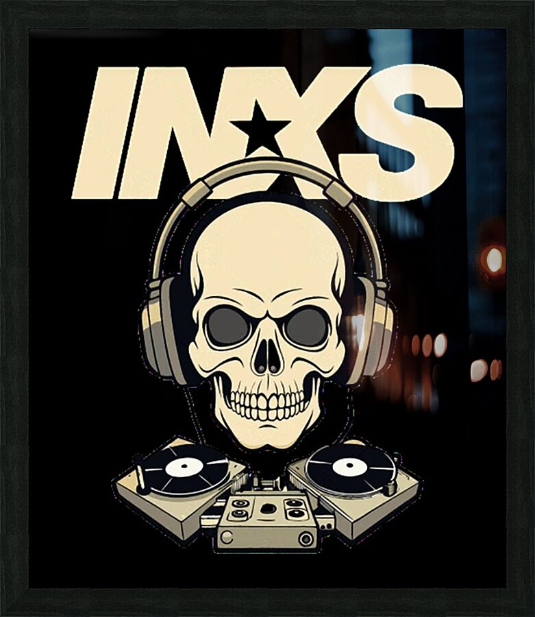 INXS 20 Picture Frame print