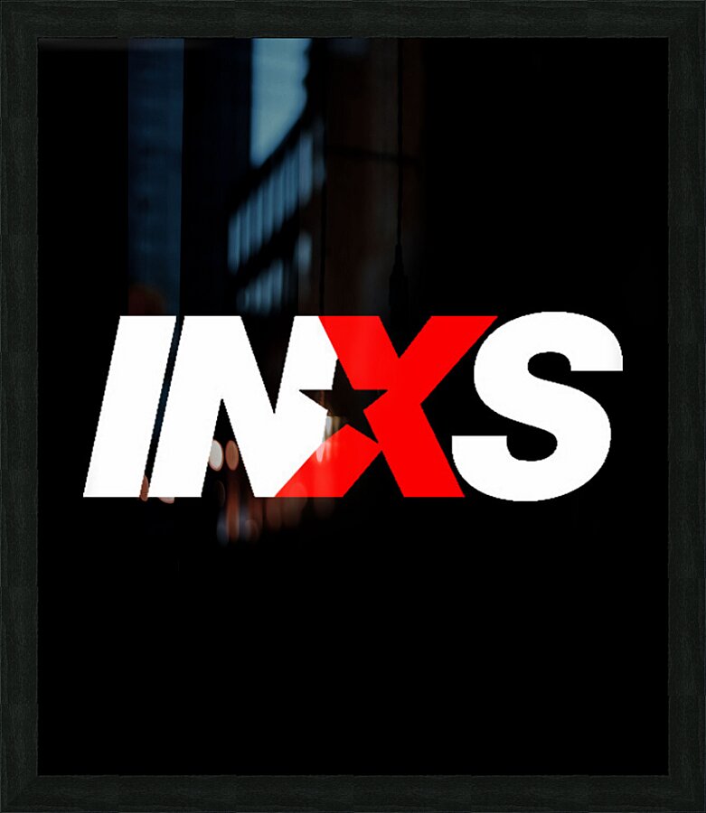INXS 25 Picture Frame print