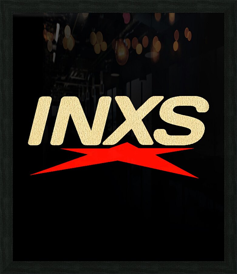 INXS 27 Picture Frame print