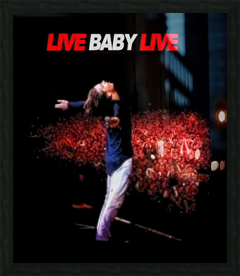 INXS 30 Picture Frame print