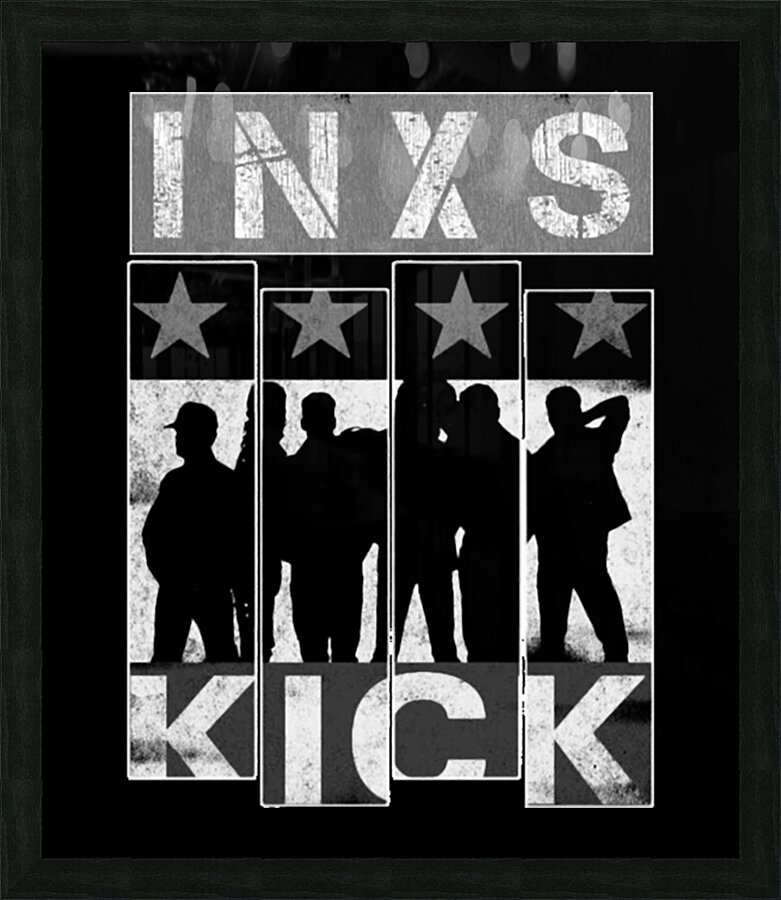 INXS 31 Picture Frame print