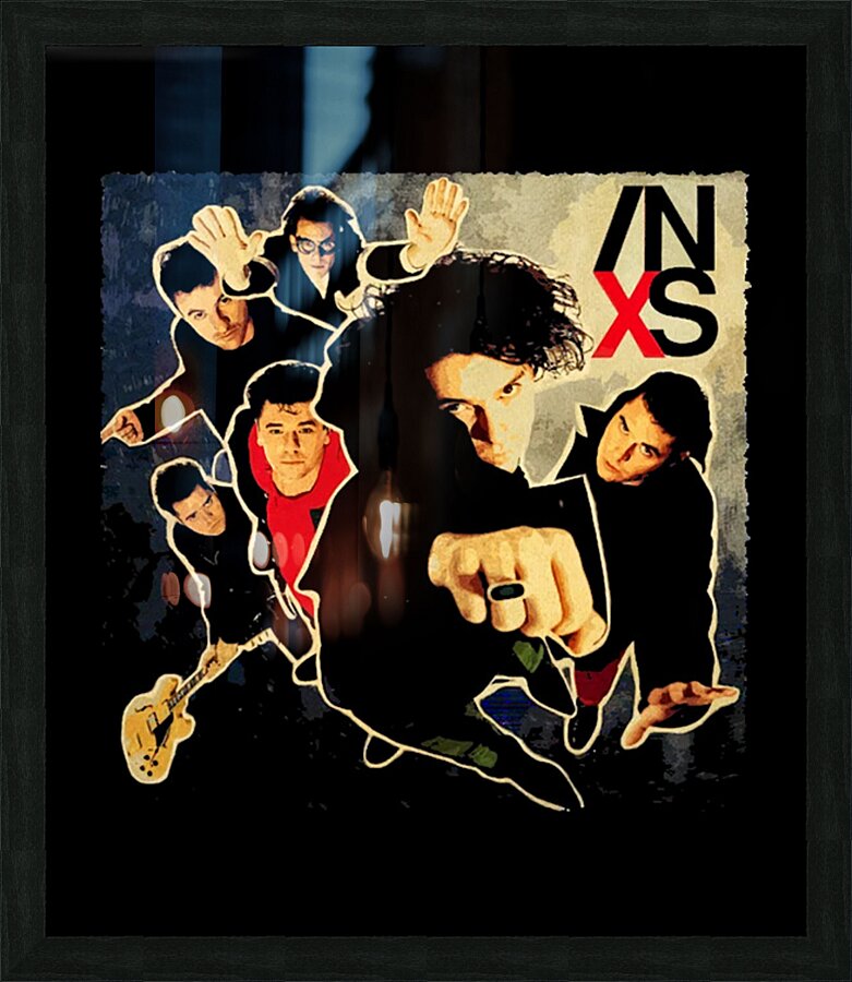 INXS 35 Picture Frame print