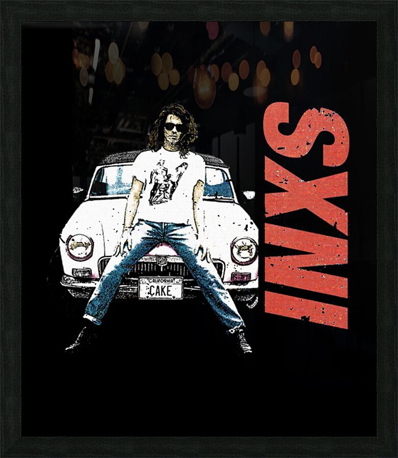 INXS 36 Picture Frame print
