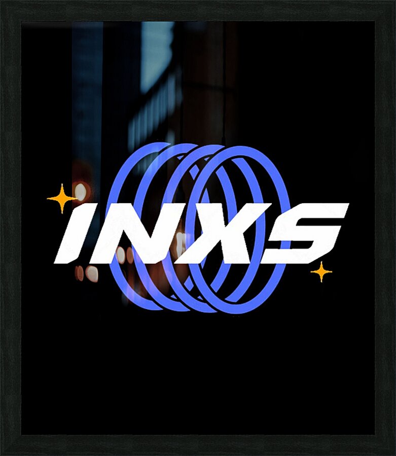 INXS 39 Picture Frame print