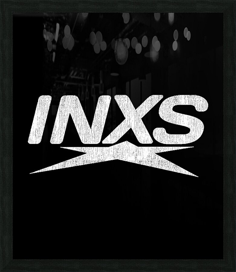 INXS 43 Picture Frame print