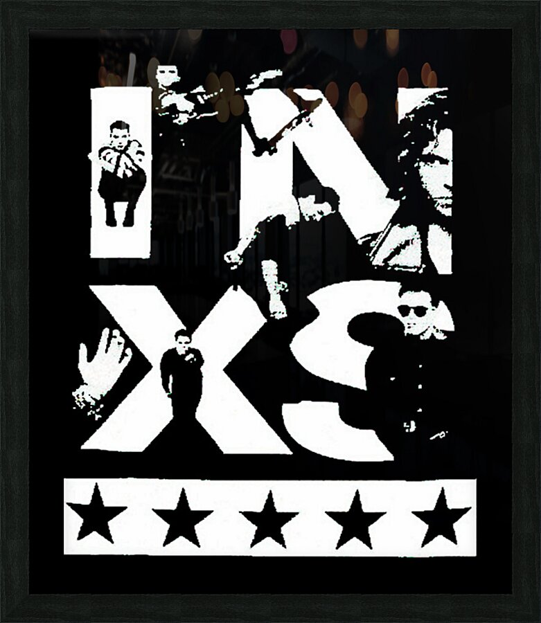 INXS 50 Picture Frame print