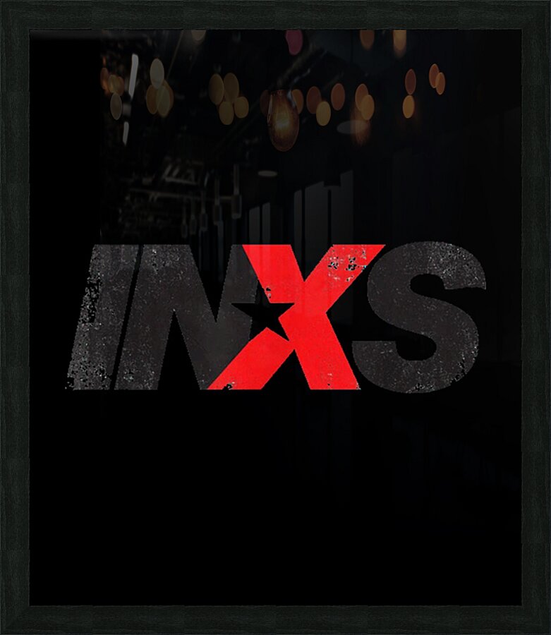 INXS 52 Picture Frame print