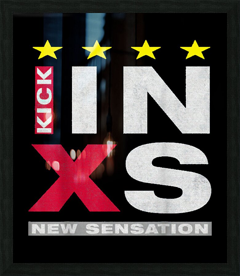 INXS 56 Picture Frame print