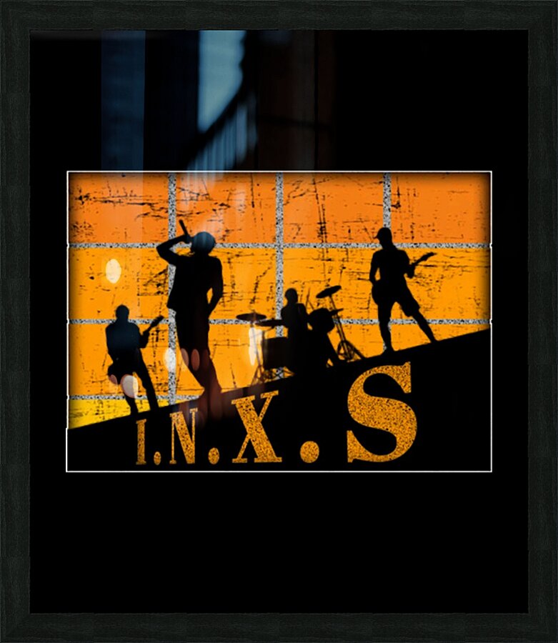 INXS 59 Picture Frame print