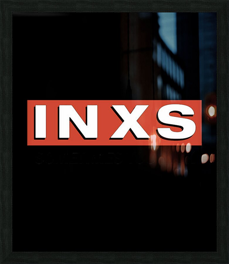 INXS 2 Picture Frame print
