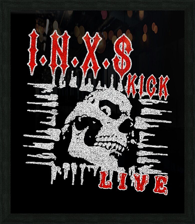 INXS 8 Picture Frame print