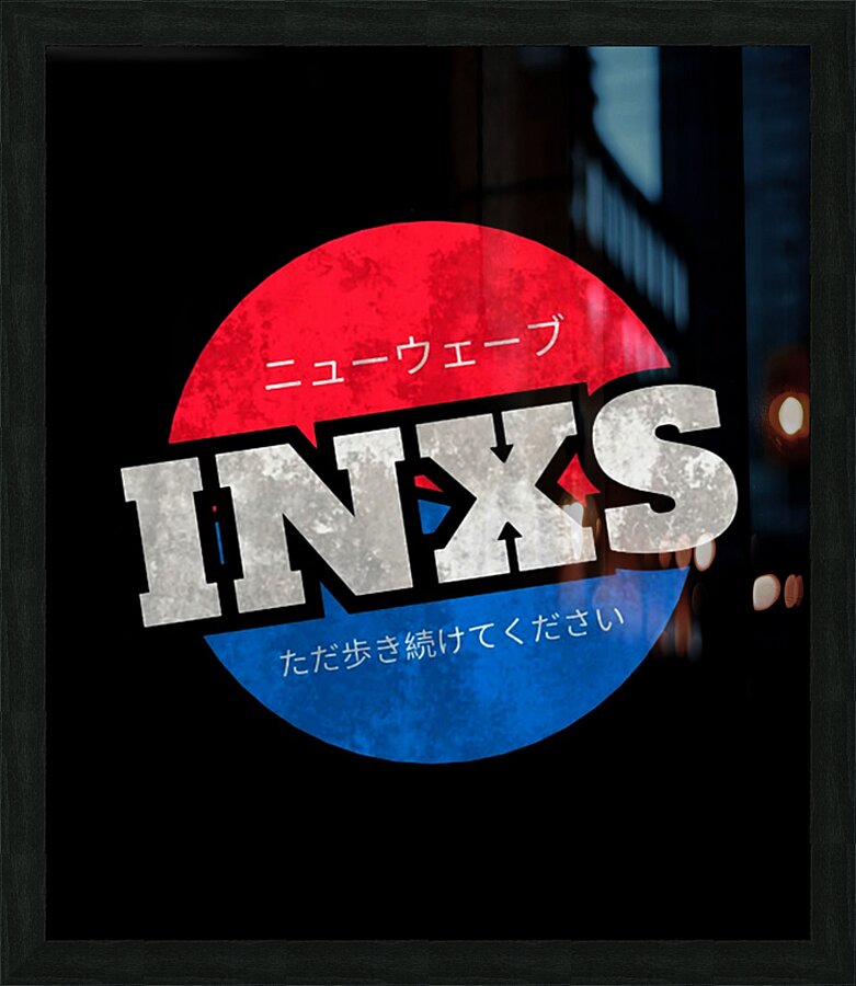 INXS 11 Picture Frame print