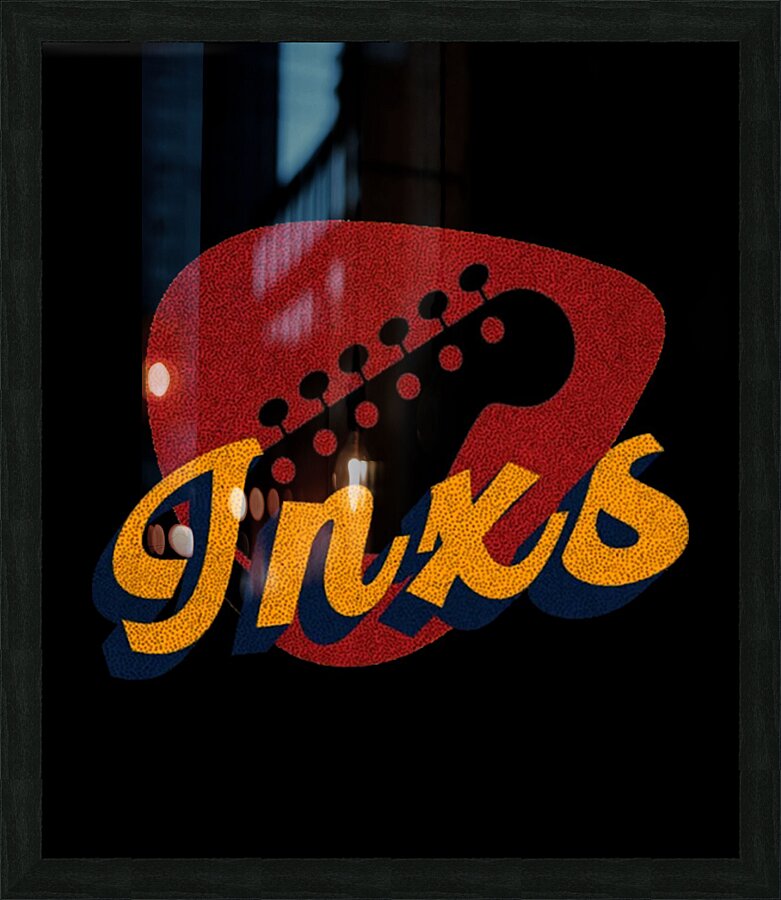 INXS 18 Picture Frame print