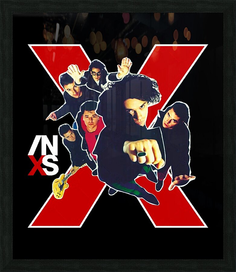 INXS 19 Picture Frame print