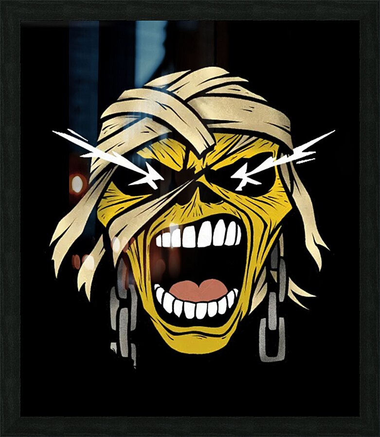 Iron Maiden 39 Picture Frame print