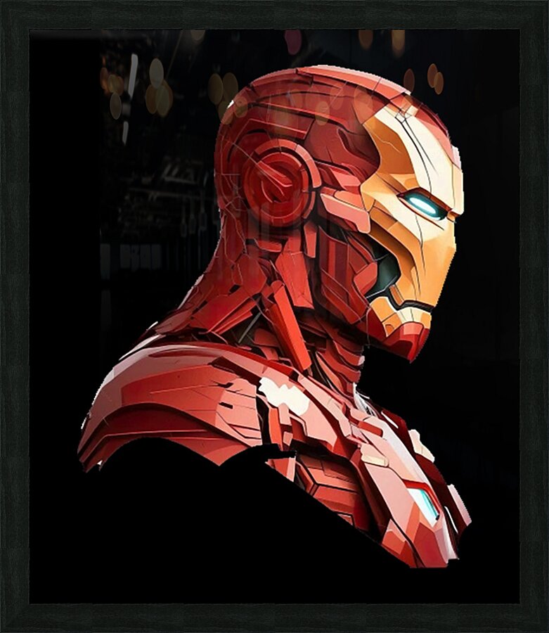 Iron Man 7 Picture Frame print