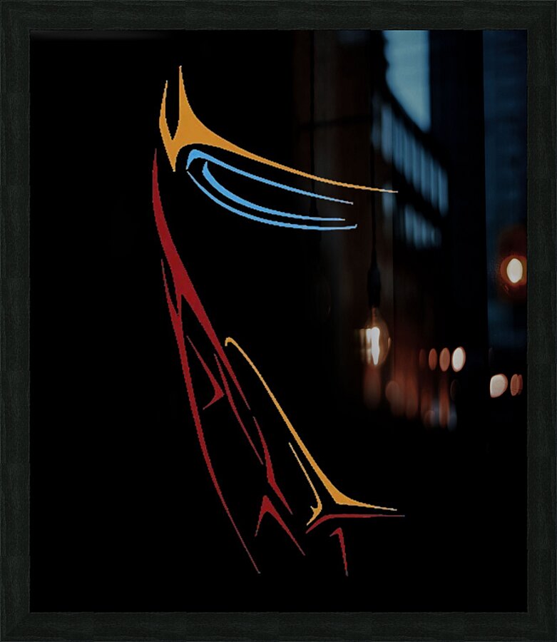 Iron Man 8 Picture Frame print