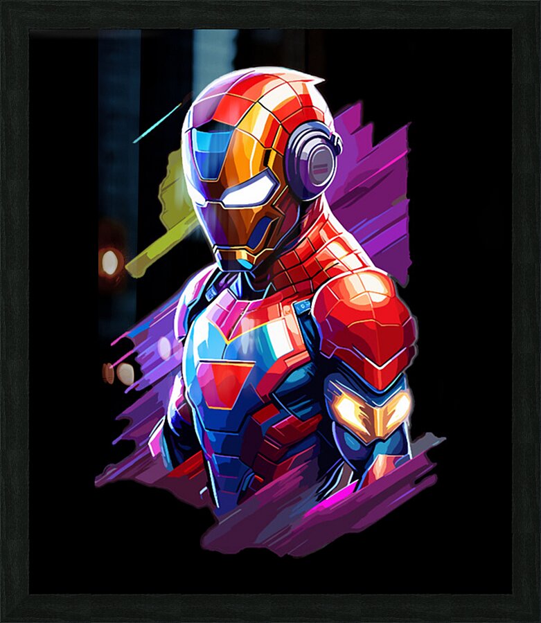 Iron Man 9 Picture Frame print
