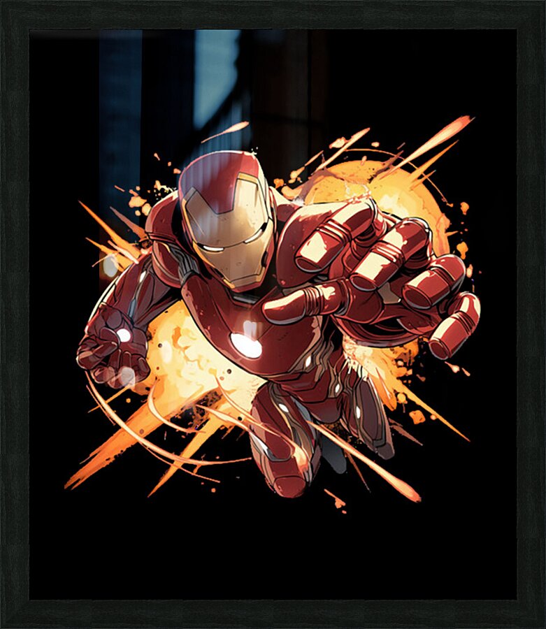 Iron Man 14 Picture Frame print