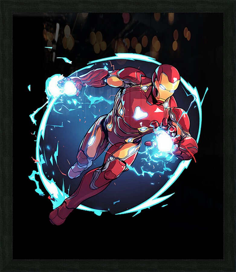 Iron Man 21 Picture Frame print