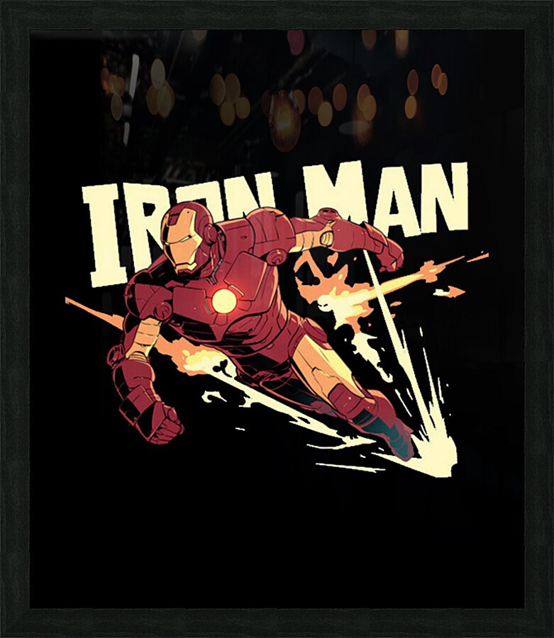 Iron Man 22 Picture Frame print