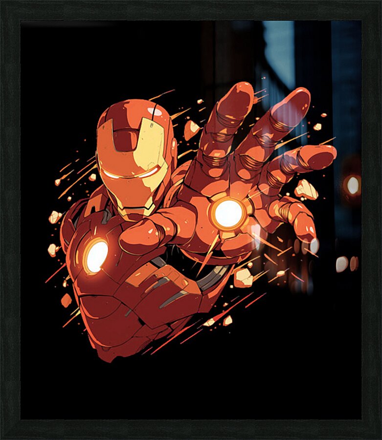 Iron Man 23 Picture Frame print