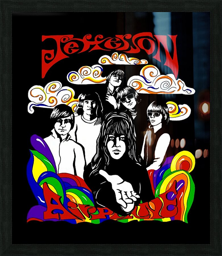 Jefferson Airplane 2 Picture Frame print