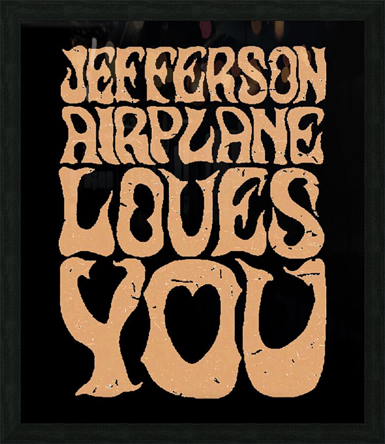 Jefferson Airplane 13 Picture Frame print